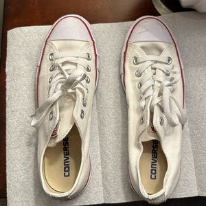 Converse Chuck Taylors 8.5 White